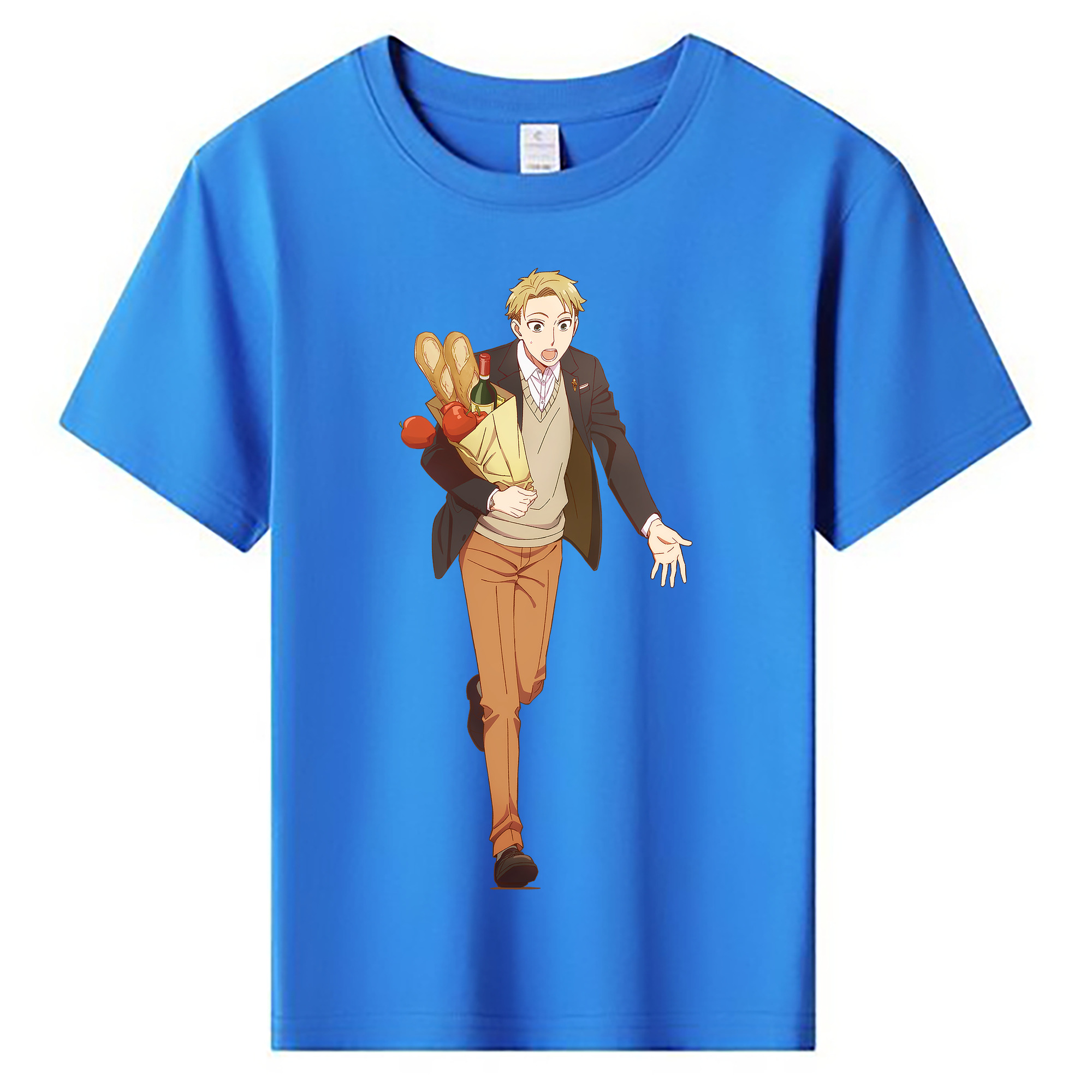 （画像用） SPY×FAMILY间谍家家酒 綿100％キッズTシャツ（フロントプリント）